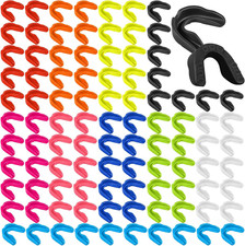100Pack Sport Mouth Guard Bulk Athletic Mouthguard, Assorted Colors | picture
