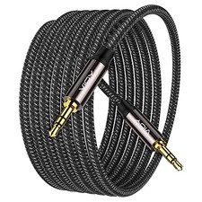 VIOY Aux Cord 15 FT, 3.5mm Male to Male Braided Auxiliary Audio Cable picture