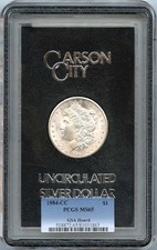 1884-CC $1 GSA Hoard PCGS MS65 picture