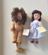 2007 Madame Alexander Wizard of Oz Dorothy Cowardly Lion McDonalds Dolls Lot picture