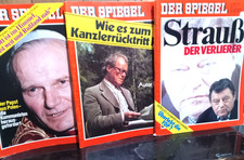Vintage 1974-1980s DER SPIEGEL German Magazine Lot of 17: Solschenizyn, Travolta picture