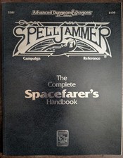 AD&D 2E Spelljammer Complete Spacefarer’s Handbook CGR1 TSR 2130 1992 picture