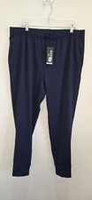 NEW Rhone Mens XL (fits 38x29) Performance Jogger Active Tapered Blue Commuter picture