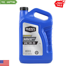 FreeShip-Super Tech All Mileage Synthetic Blend Motor Oil SAE 5W-30, 5 Quarts picture