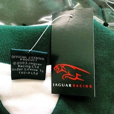 Official Jaguar Racing Polo Shirt Adult Sz L Green 2003 Collector Item picture