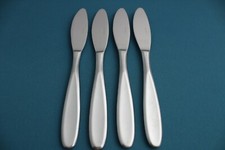 Retroneu TIVOLI / CONTOUR Solid Dinner Knives (Set of 4) Satin China 8 1/4