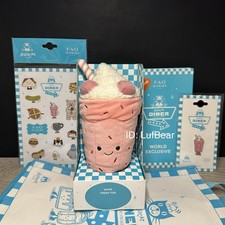 AUTHENTIC❗️Jellycat Bubbeca Milkshake Set NWT- NYC FAO Executive- SHIPS SAME DAY picture