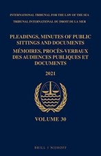 Pleadings, Minutes of Public Sittings and Documents  Mémoires picture