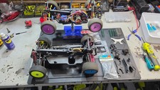 Team Losi XXX4 vintage 1/10 + 2nd Roller for parts picture