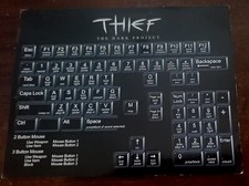 Thief The Dark Project Keyboard Key. (KEYBOARD KEY ONLY) picture