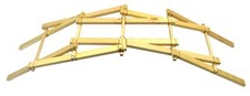 Leonardo Da Vinci Bridge Kit - STEM Learning - Garage Physics by Eisco picture