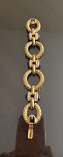 Vtg Givenchy Cabochon Mogul Bracelet picture