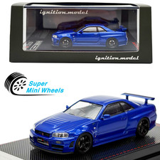 Ignition Model 1:64 Nissan Skyline GT-R (BNR34) NISMO – Customized Blue Metallic picture