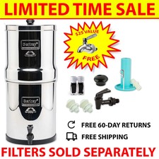 Crown Berkey 6 Gal Stainless Steel Housing Only w/ Spigot - No Filters picture