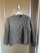 $895 Drake's London Aran Knit Jumper | 40 picture