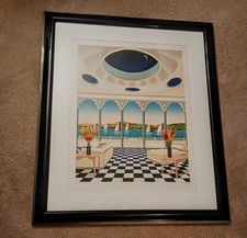 Fanch Ledan Color Lithograph Print 