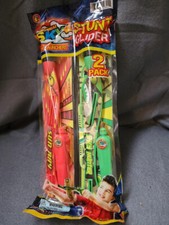JA RU TOYS RADICAL SKY STUNT GLIDER WITH LAUNCHERS 2 PACK SKY HUNTER SUN RAY picture