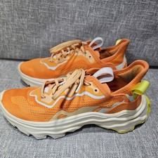 Sorel Kinetic Breakthru Day Lace Women's 7 Orange Koi Retro Sneakers NL4689-816  picture