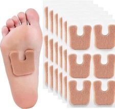 Horseshoe Pads for Feet 60 Pieces, Callus Cushions Moleskin for Feet Metatarsal picture