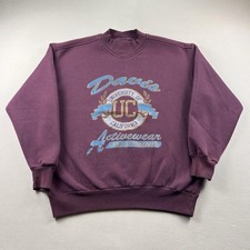 Vintage UC Davis Aggies Sweatshirt Mens XL Burgundy Crewneck University USA 90s picture