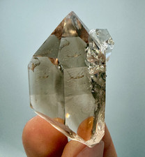 97.53 g Breathtaking Smoky Herkimer Diamond Gem w/ A+ Clarity, Phantoms picture