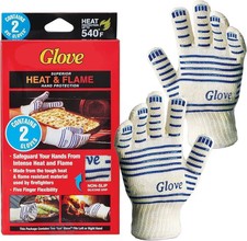 The Ove Glove 2-Pack - Oven Mitts - Superior Hand Protection from Heat and Flame picture