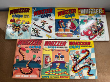 7 x WHIZZER AND CHIPS ANNUALS - UNCLIPPED - FREE UK POSTAGE picture