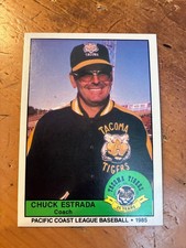 1985 Tacoma Tigers Cramer Sports #129 Chuck Estrada picture