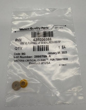 Waters Flanged Seal 0.0787 ID Reduced BP 425000388 — NEW picture