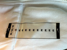 Nike Sportswear Men's White Full Zip Fleece Hoodie w/ Pockets Size M picture