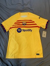 New Nike FC Barcelona 2022/2023 4th Jersey Soccer DR5079-729 Men's Size M picture