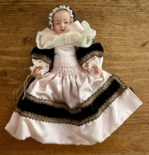 Vintage Celluloid French Baby Doll - Bebe Breton- Tagged picture