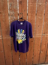 WWF WWE Jeff Hardy Matt Hardy Purple Shirt Size Large Vintage Wrestling picture