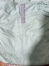 Athleta Green Dolman Sleeve Tee Relaxed Fit Lightweight Scoop Neck Women's L picture