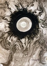 Tonito Original Painting.Incredible.ORGANIC art.Otherworldly.ALMOST a Flower picture