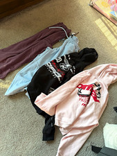 Mix Unisex hoodie & Jogger Sweatpants Lot Cotton Blend Multicolor 2x picture