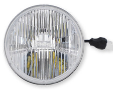 Holley RetroBright LFRB146 Hi Beam LED Headlight 5.75 in Modern White (5700K) picture