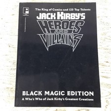 1994 Jack Kirby's Heroes and Villains Black Magic Edition Paperback comics picture