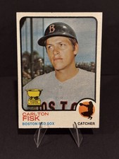 1973 Topps - Carlton Fisk #193 Boston Red Sox HOF NR-MINT *CARDMATTIX* picture