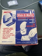 Vintage Mueller etch o matic electronic etching device Start Kit picture