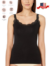 Wome's Tank Top Camisole with Lovely Lace Trim Style Soft Sexy Sport Yoga picture
