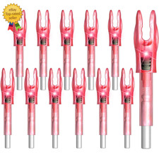 6/12PCS G Lighted Nocks for Arrows with .165 .204 .233 .244 .246 Inside Diameter picture