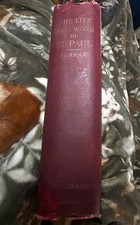 1879 The Life and Work of St. Paul by F. W. Farrar HB Book Antique vintage picture