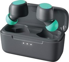 VINYL by Skullcandy True Wireless Bluetooth Earbuds Grey/Teal - Brand New in Box picture
