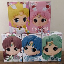 Sailor Moon Cosmos Q Posket Eternal Figure Lot of 5 Banpresto NEW picture