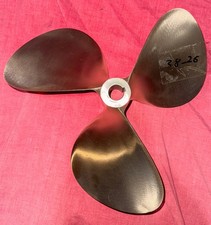 Mi Wheel 13 x 13 3 Blade Nibral Inboard Propeller Right Hand  1