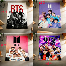 BTS Group Portrait Blanket, Cozy Warm Flannel Blanket for Fans & Gift picture