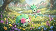 Shiny Shaymin Oak's Letter Pokemon Home/Pokemon SwSh/Pokemon SV picture