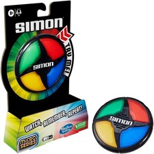 Hasbro Gaming Simon Micro Series Electronic Game for 1 or More Players, Classic picture