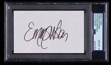 Emma Watson Autograph Signed Index Card PSA/DNA GEM MT 10 Rare picture